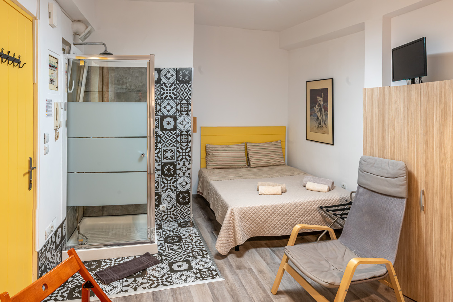Perfect Studio in Psiri - Ground floor 20m² apartment with island-style design