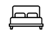 2 bedrooms icon